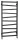 Sapho ZIG fürdőszobai radiátor, 500x1096mm, 406W, struktúrált antracit (ZG511A)