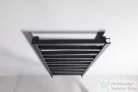 Sapho ZIG fürdőszobai radiátor, 500x1334mm, 490W, struktúrált antracit (ZG513A)
