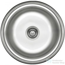Deante Twist rozsdamentes mosogató, szatén ZHC 0803