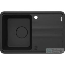   Deante MOMI gránit mosogató, 1 medencés, csepegtetővel, grafit metál ZKM_G11A