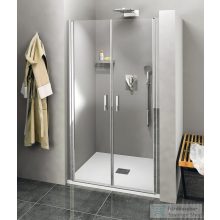   Sapho POLYSAN ZOOM LINE zuhanyajtó, duplaszárnyú, 1000mm, transzparent, króm (ZL1710)