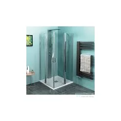   Sapho POLYSAN ZOOM LINE nyíló sarok zuhanykabin, 900x900 mm, transzparent üveg ZL5415