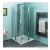 Sapho POLYSAN ZOOM LINE nyíló sarok zuhanykabin, 900x900 mm, transzparent üveg ZL5415