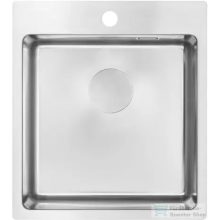   Deante OLFATO acél mosogató, 1 medencés, szálcsiszolt acél ZPO_010A