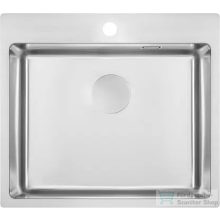   Deante OLFATO acél mosogató, 1 medencés, szálcsiszolt acél ZPO_010B