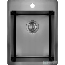 Deante OLFATO acél mosogató, titanium  ZPO_D10E