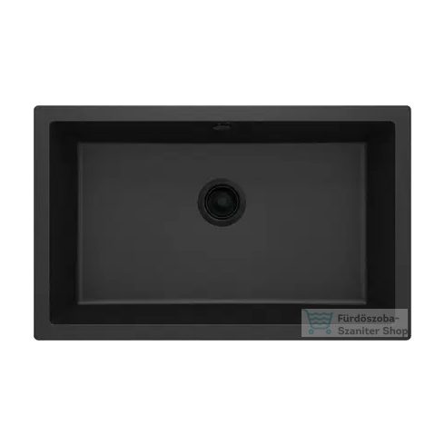 Deante CORDA gránit mosogató, 1 medencés, 800x500 mm, grafit metál ZQA_G10D