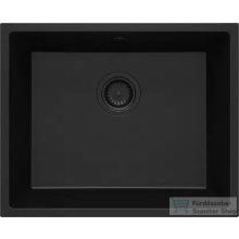   Deante CORDA gránit mosogató, 1 medencés, 540x440 mm, fekete ZQA_N10C