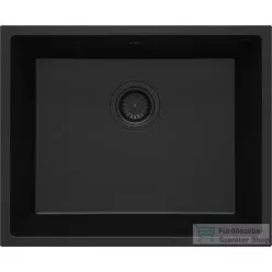   Deante CORDA gránit mosogató, 1 medencés, 540x440 mm, fekete ZQA_N10C