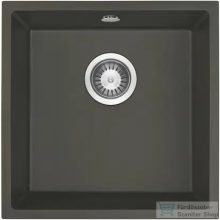   Deante CORDA gránit mosogató, 1 medencés, 440x440 mm, antracit metál ZQA_T10A