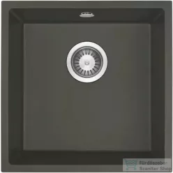   Deante CORDA gránit mosogató, 1 medencés, 440x440 mm, antracit metál ZQA_T10A
