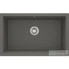   Deante CORDA gránit mosogató, 1 medencés, 800x500 mm, antracit metál ZQA_T10D