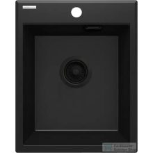   Deante ERIDAN gránit mosogató, 1 medencés, 400x500 mm, fekete ZQE_N104