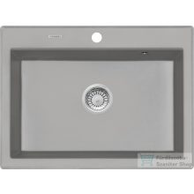 Deante Eridan gránit mosogató, szürke metál ZQE S103