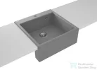 Deante ERIDAN gránit mosogató, 1 medencés, 600x610 mm, metálszürke ZQE_S10K