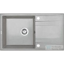 Deante Eridan gránit mosogató, szürke metál ZQE S113