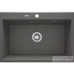   Deante ERIDAN gránit mosogató, 1 medencés, 700x520 mm, antracit metál ZQE_T103