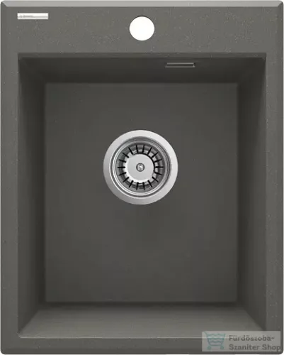 Deante ERIDAN gránit mosogató, 1 medencés, 400x500 mm, antracit metál ZQE_T104