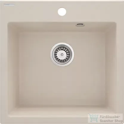 Deante EVORA gránit mosogató, 1 medencés, 500x500 mm, bézs ZQJ_5103