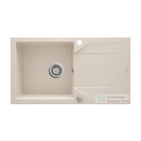 Deante EVORA gránit mosogató, 1 medencés, csepegtetővel, 780x440 mm, bézs ZQJ_5113
