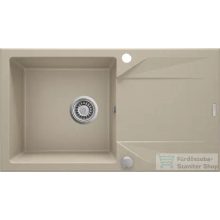   Deante EVORA gránit mosogató, 1 medencés, csepegtetővel, 780x440 mm, homok ZQJ_7113