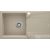 Deante EVORA gránit mosogató, 1 medencés, csepegtetővel, 780x440 mm, homok ZQJ_7113