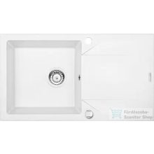   Deante EVORA gránit mosogató, 1 medencés, csepegtetővel, 780x440 mm, alabástrom ZQJ_A113