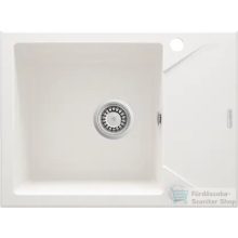   Deante EVORA gránit mosogató, 1 medencés, csepegtetővel, 590x440 mm, alabástrom ZQJ_A11A