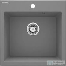   Deante EVORA gránit mosogató, 1 medencés, 500x500 mm, metálszürke ZQJ_S103