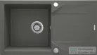 Deante EVORA gránit mosogató, 1 medencés, csepegtetővel, 780x440 mm, antracit metál ZQJ_T113