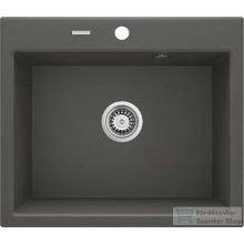   Deante ANDANTE gránit mosogató, 1 medencés, 600x520 mm, antracit metál ZQN_T103