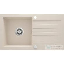   Deante ZORBA gránit mosogató, 1 medencés, csepegtetővel, 760x440 mm, bézs ZQZ_5113