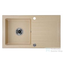   Deante Zorba 1 medencés csepptálcás gránit mosogató, homok ZQZ 7113