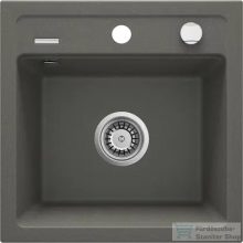   Deante ZORBA gránit mosogató, 1 medencés, 440x440 mm, antracit metál ZQZ_T103