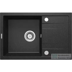   Deante CORIO gránit egymedencés mosogató, graphite ZRC_2113