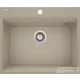 Deante CORIO gránit mosogató, 1 medencés, 600x500 mm, homok ZRC_710A