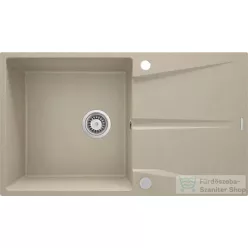  Deante CORIO gránit mosogató, 1 medencés, 860x500 mm, homok ZRC_711A