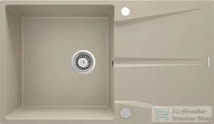 Deante CORIO gránit mosogató, 1 medencés, 860x500 mm, homok ZRC_711A