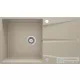 Deante CORIO gránit mosogató, 1 medencés, 860x500 mm, homok ZRC_711A