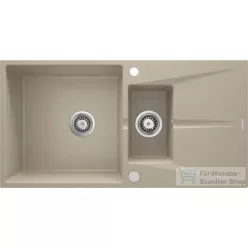   Deante CORIO gránit mosogató, 1.5 medencés, 970x500 mm, homok ZRC_7513