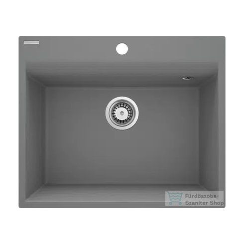 Deante CORIO gránit mosogató, 1 medencés, 600x500 mm, metálszürke ZRC_S10A