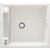 Deante MAGNETIC gránit mosogató, 1 medencés, 560x500 mm, alabástrom ZRM_A103