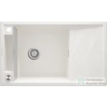   Deante MAGNETIC gránit mosogató, 1 medencés, csepegtetővel 820x500 mm, alabástrom ZRM_A113