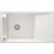 Deante MAGNETIC gránit mosogató, 1 medencés, csepegtetővel 820x500 mm, alabástrom ZRM_A113