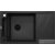 Deante MAGNETIC gránit mosogató, 1 medencés, csepegtetővel 820x500 mm, grafit metál ZRM_G113