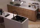Deante MAGNETIC gránit mosogató, 1,5 medencés 690x500 mm, grafit metál ZRM_G503