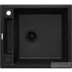 Deante MAGNETIC gránit mosogató, 1 medencés, 560x500 mm, fekete ZRM_N103