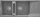 Deante MAGNETIC gránit mosogató, 2 medencés, csepegtetővel 1160x500 mm, metálszürke ZRM_S213