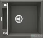 Deante MAGNETIC gránit mosogató, 1 medencés, 560x500 mm, antracit metál ZRM_T103