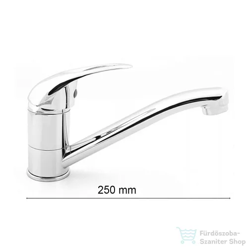 Leziter Orla mosogató csaptelep fekete ZS-7019-Black